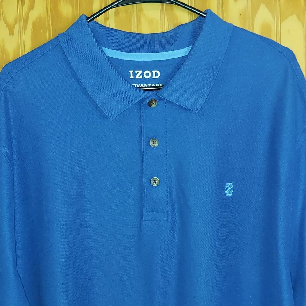 Izod Advantage Performance short sleeve polo shirt - Picture 2 of 5